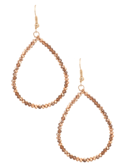 Beaded Teardrop Earrings
