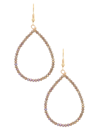 Beaded Teardrop Earrings