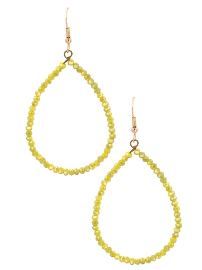 Beaded Teardrop Earrings