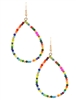 Beaded Teardrop Earrings