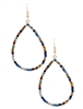 Beaded Teardrop Earrings