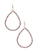 Beaded Teardrop Earrings