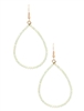Beaded Teardrop Earrings