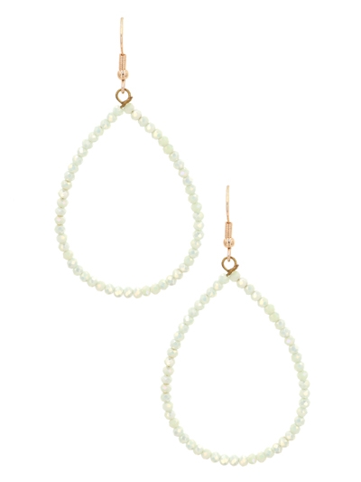 Beaded Teardrop Earrings