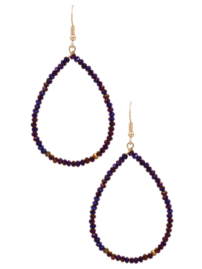 Beaded Teardrop Earrings