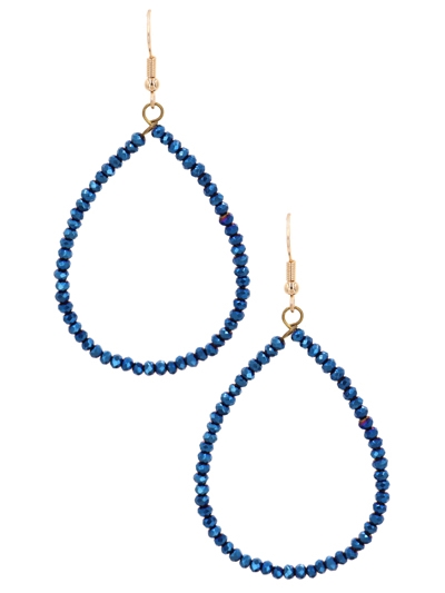 Beaded Teardrop Earrings