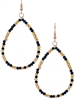 Beaded Teardrop Earrings