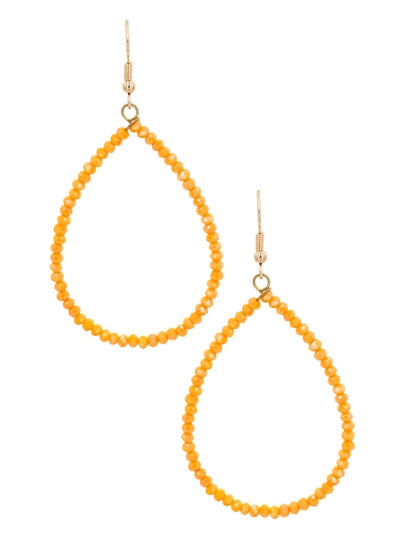 Beaded Teardrop Earrings