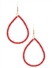 Beaded Teardrop Earrings