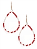 Beaded Teardrop Earrings