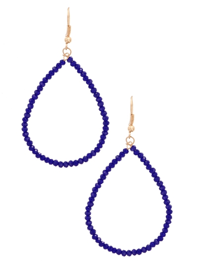 Beaded Teardrop Earrings