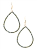 Beaded Teardrop Earrings