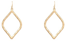 Geometric Fish Hook Earrings