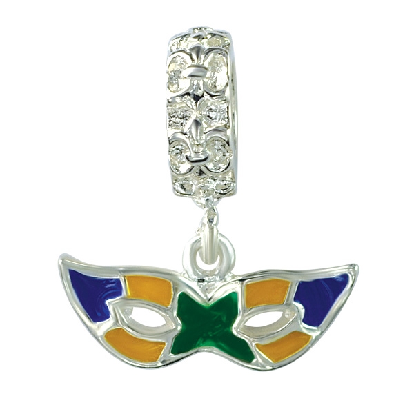 Mardi Gras Mask Dangle