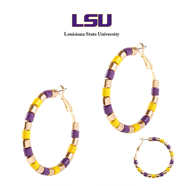 Gameday CCB  Hoop Earrings