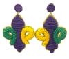 Seed Bead Fleur de Lis