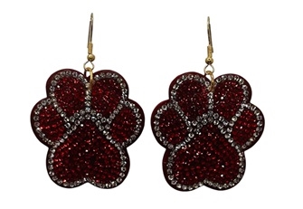 Puffy Paw Earrings