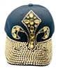Crystal Fleur de Lis Hat