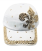 Crystal Fleur de Lis Hat
