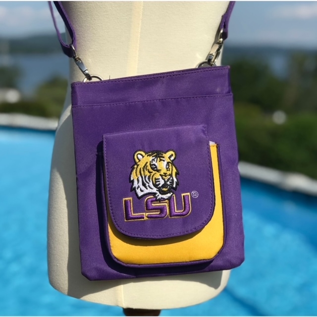 LSU Cross Body Hipster