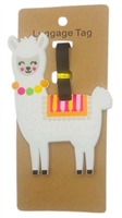 Luggage Tag - Llama Sq. Blanket