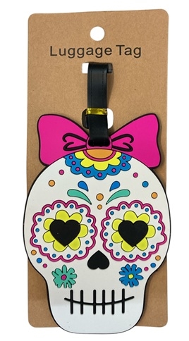 Luggage Tag - She Skull
