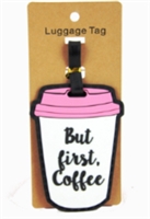 Luggage Tag - Coffee Cup