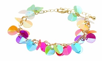 Sequin Dangle Bracelet