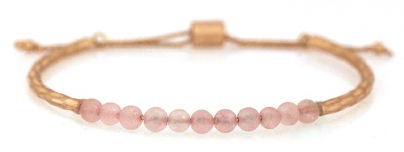 Semi Precious Stone Slide Bracelet