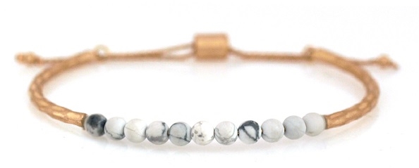 Semi Precious Stone Slide Bracelet