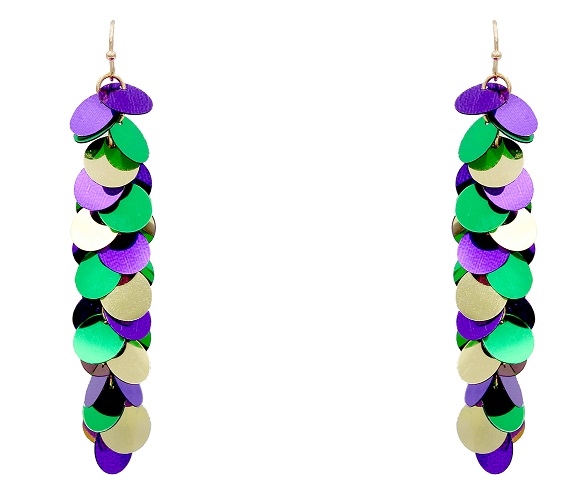 Sequin Drop Earrings