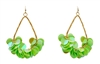 Sequin Dangle Teardrop Earring
