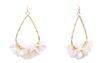 Sequin Dangle Teardrop Earring