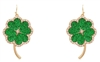 Clover Glitter Earrings
