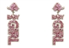Glitter Baby Girl Earrings
