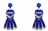 Glitter Cheerleader Earrings