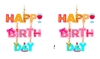 Happy Birthday Earrings