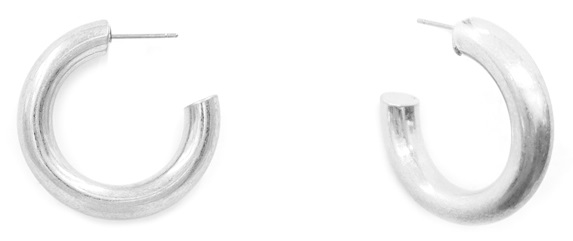 Metal Hoop Earrings