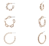 3 PC Hoop Earrings