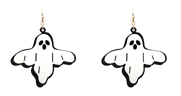 Ghost Acrylic Drop Earrings