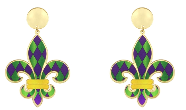 Mardi Gras Fleur de Lis