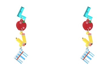 School " Love" Earrings