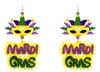 Mardi Gras Mask  Earrings