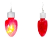 Light-Up Christmas Bulb Earrings