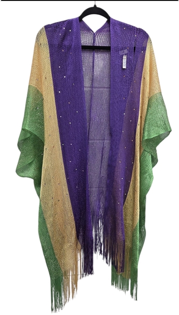 Mardi Gras Cover Up W Shimmer Stones