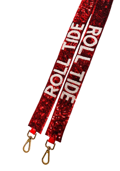 Roll Tide Sequin Purse Strap