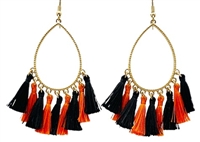 Teardrop Shape Halloween Earrings