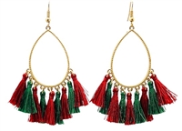 Teardrop Shape XMAS Earrings