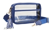 Clear Handbag  W/Tassel