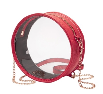 Clear Round Handbag